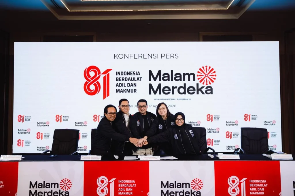 Perayaan HUT ke-81 RI: Malam Merdeka Dimeriahkan Ribuan Drone di Monas dan Bundaran HI