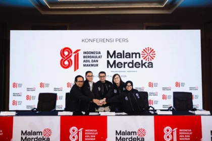Perayaan HUT ke-81 RI: Malam Merdeka Dimeriahkan Ribuan Drone di Monas dan Bundaran HI