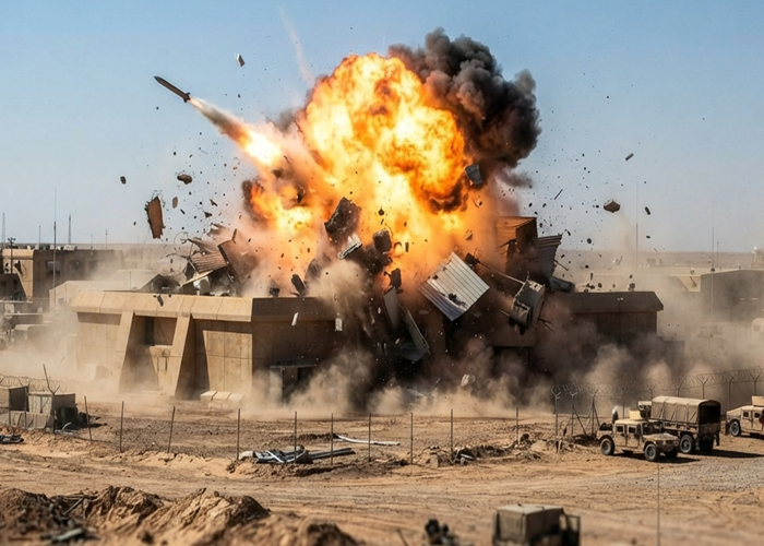 Perang Iran vs Amerika Serikat: Markas Rahasia CIA Diserang Rudal di Irak dan Arab Saudi