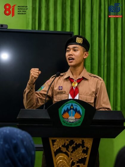 Pelajar Pacitan Ajak Anak Muda Jadi Pencipta Peluang, Bukan Hanya Konsumen