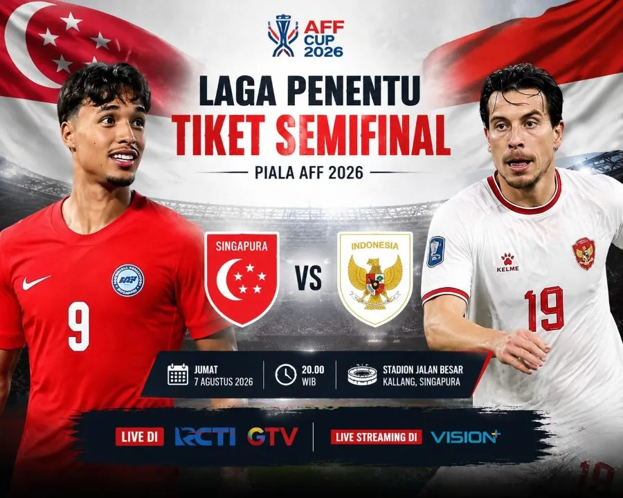 Prediksi Pertandingan Indonesia vs Singapura di Piala AFF 2026: Garuda Harus Menang untuk Tiket Semifinal