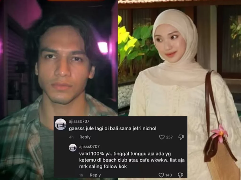 Jule Diberitakan Jalan Bareng Jefri Nichol di Bali, Netizen Heboh!