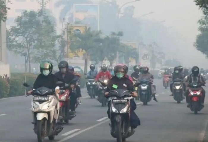 Kabut Asap Makin Pekat, Pemkot Pontianak Liburkan Sekolah dan Catat Kasus ISPA Meningkat