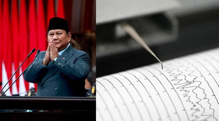 Sehari Setelah Pidato Presiden Prabowo, Tiga Wilayah Indonesia Terkena Gempa Bumi