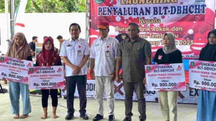 Pemkab Sumenep Salurkan BLT DBHCHT 2026 untuk 2.600 Buruh Tembakau, Masing-Masing Terima Rp900 Ribu
