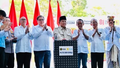 Prabowo Menargetkan PLTS 100 GWp untuk Mendorong Swasembada Energi di Indonesia
