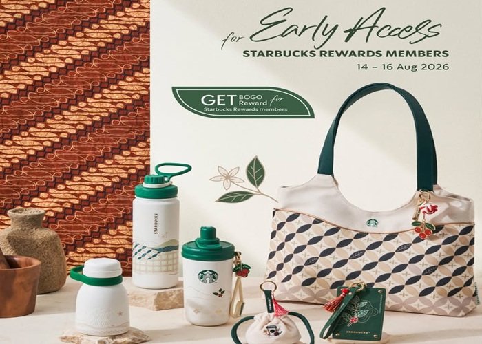 Promo Starbucks Reward: Presale 6 Koleksi Eksklusif untuk Member dan Unlock Reward Spesial