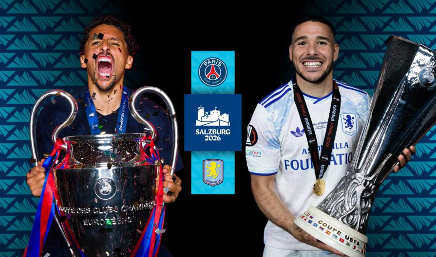 Link Live Streaming PSG vs Aston Villa Piala Super Eropa 2026, Mulai Pukul 02.00 WIB