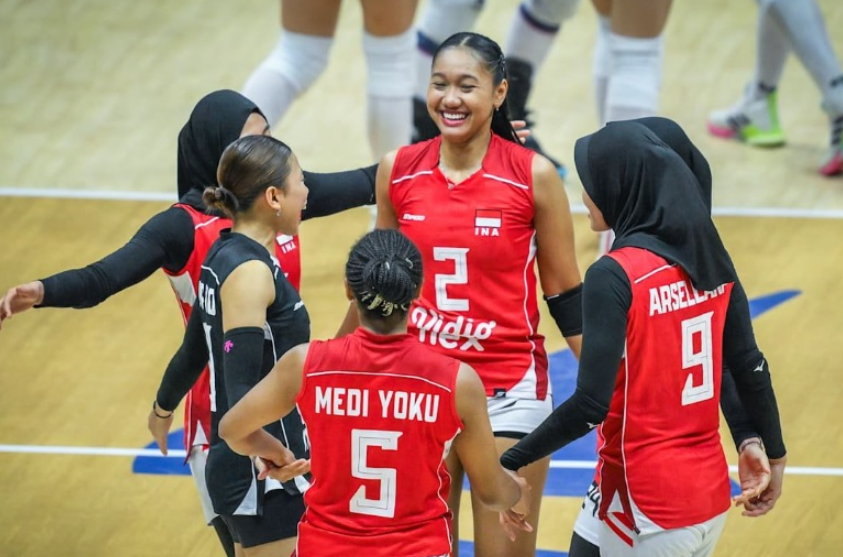 Klasemen AVC Women's Continental 2026: Timnas Voli Putri Indonesia Menjadi Runner-up Grup B