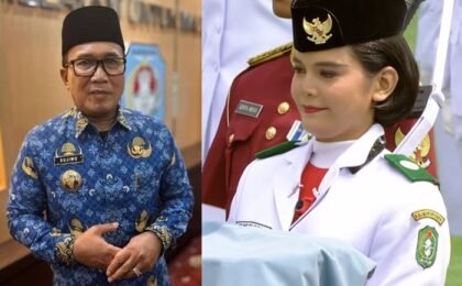 Celine, Paskibraka Asal Pontianak, Dapat Apresiasi dari Bupati Kubu Raya