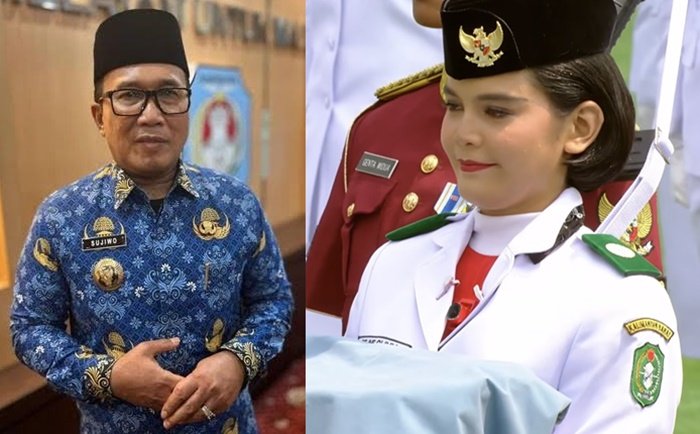 Celine, Paskibraka Asal Pontianak, Dapat Apresiasi dari Bupati Kubu Raya