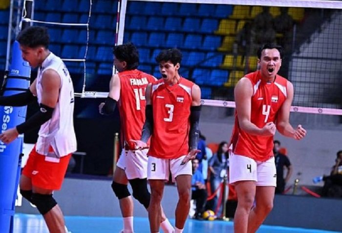 Hasil AVC Cup 2026: Timnas Voli Indonesia Kalahkan Thailand 3-2, Farhan Halim Berjaya