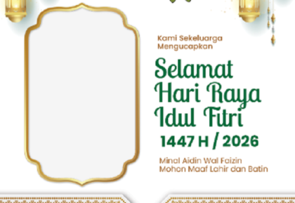Kumpulan Link Twibbon Idul Fitri 2026 Gratis untuk WhatsApp, Instagram, dan Facebook