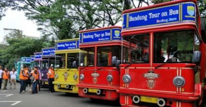 Tarif Bandros Turun Menjadi Rp8 Saat HUT Kemerdekaan RI di Bandung