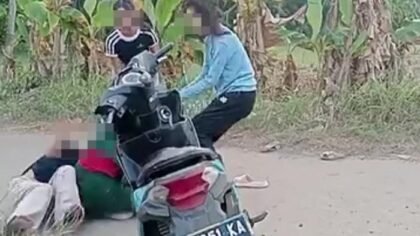 Duel Remaja Putri di Kuburan Cina Lampung Utara Viral, Polisi Ambil Tindakan