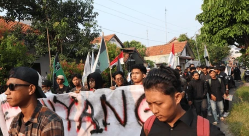 Ormas Gelar Demo di OT Building Tuntut Permintaan Maaf Terkait Tantangan Hafalan Al-Qur'an