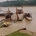 Truk dan Alat Berat Terjun ke Sungai Batanghari, Satu Korban Tewas