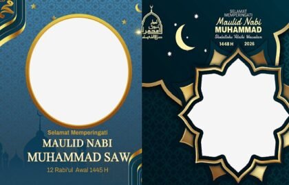 Link Twibbon Maulid Nabi Muhammad SAW 1448 H Gratis dan Panduan Cara Penggunaannya