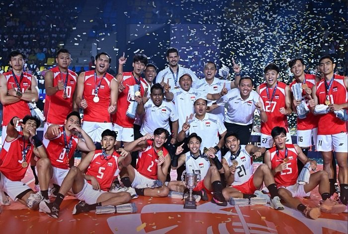 Timnas Voli Indonesia Naik Peringkat Setelah Menjuarai AVC Men's Cup 2026