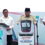 Presiden Prabowo Resmikan LRT Jakarta Rute Kelapa Gading ke Manggarai