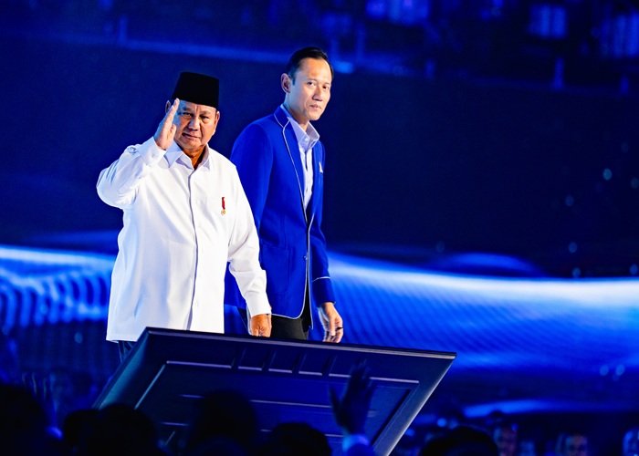 AHY Di HUT ke-25 Partai Demokrat: Harapan Sukses Pemerintahan Prabowo Subianto