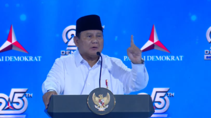 Presiden Prabowo: Partai Demokrat Tidak Caci Maki dan “Bakar-Bakar”, Saya Mengikuti Contoh SBY
