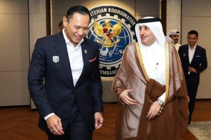 Menko AHY Diskusikan Potensi Kerja Sama Infrastruktur dan Pembangunan Kewilayahan untuk Perkuat Hubungan Bilateral Indonesia-Qatar