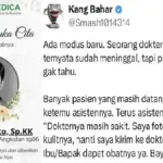 Dokter di Semarang Dinyatakan Meninggal, Namun Klinik Masih Terus Layani Pasien