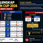 Jadwal Lengkap FIFA ASEAN Cup 2026: Indonesia vs Singapura di SUGBK Jumat Ini