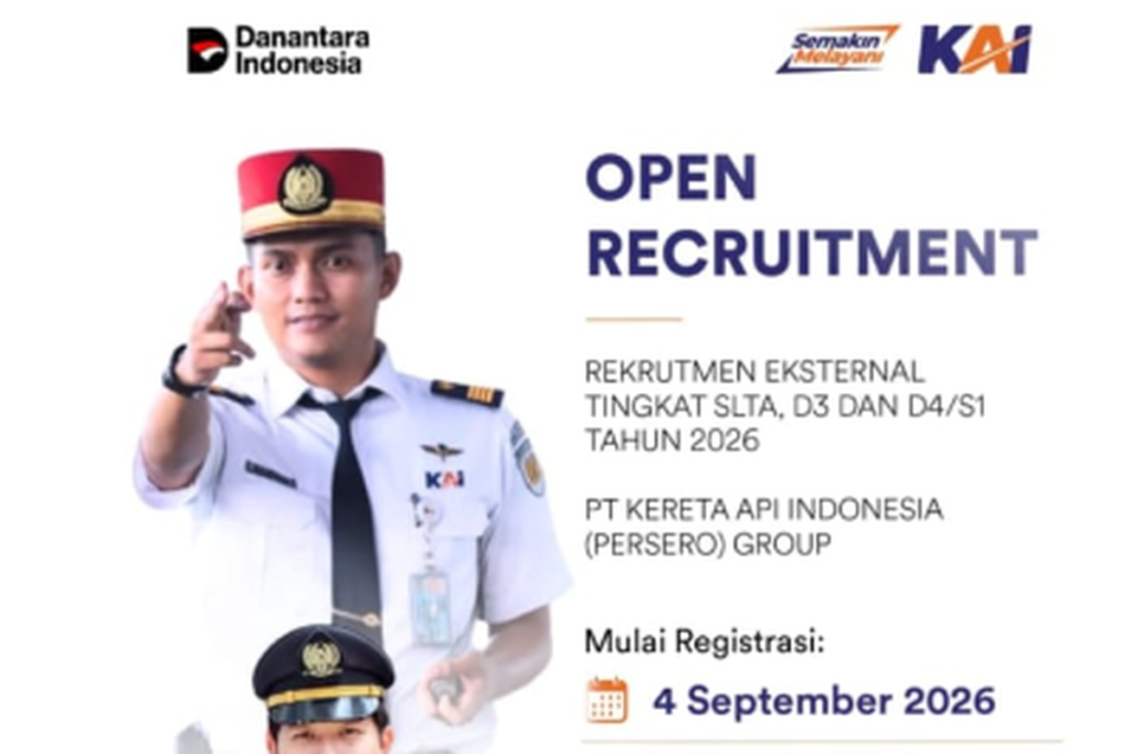 Rekrutmen KAI Group 2026: Syarat dan Ketentuan Pendaftaran yang Perlu Diketahui