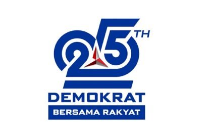 Makna Filosofi Logo HUT ke-25 Partai Demokrat dan Tautan Unduhnya