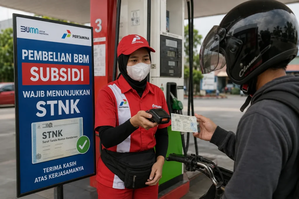 Pertamina Batalkan Ketentuan STNK untuk Pembelian BBM Subsidi