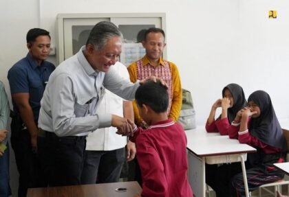 Kementerian PU Tingkatkan Penanganan Kolam Retensi di Sekolah Rakyat Sudiang Makassar