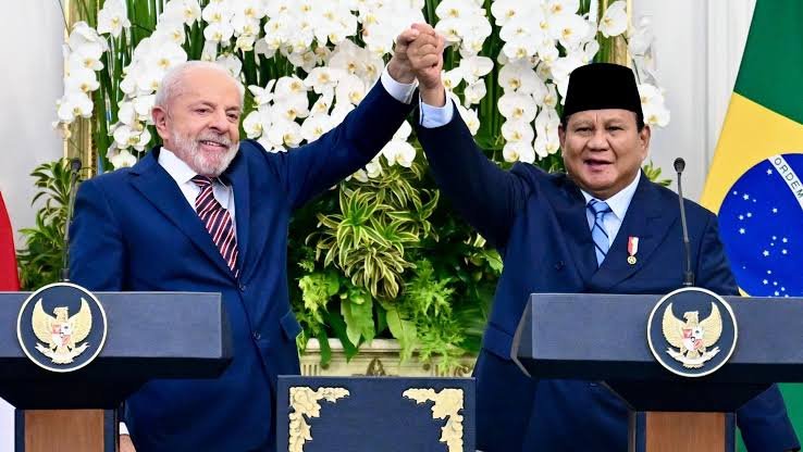 Presiden Prabowo Ucapkan Selamat kepada Lula da Silva dan Bahas Persahabatan Indonesia-Brasil