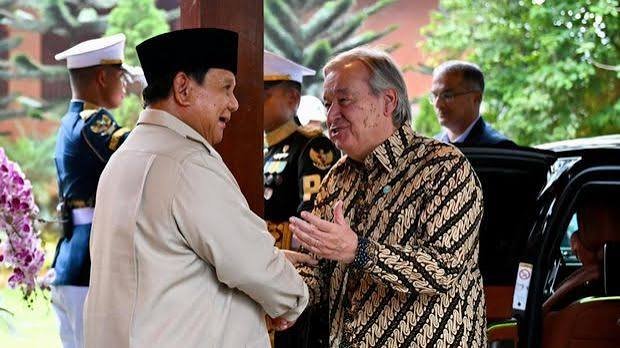 Presiden Prabowo Terima Kunjungan Sekjen PBB untuk Diskusikan Kerja Sama Global