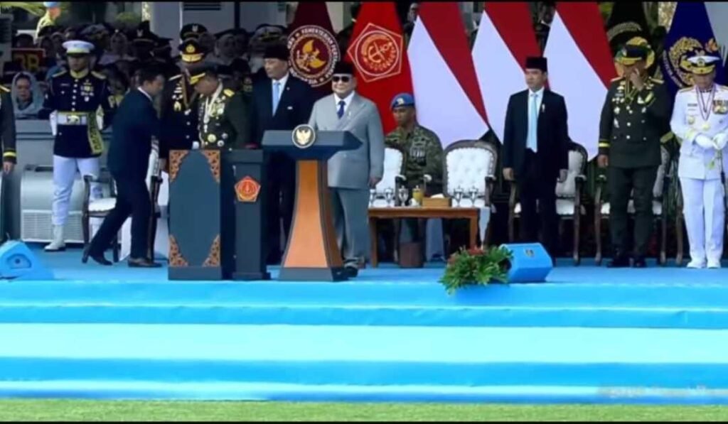 Presiden Prabowo Pimpin Upacara HUT ke-81 TNI dan Lantik Puluhan Satuan Baru di Cilangkap