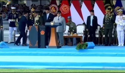 Presiden Prabowo Pimpin Upacara HUT ke-81 TNI dan Lantik Puluhan Satuan Baru di Cilangkap