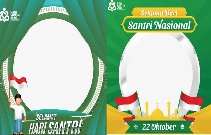 Twibbon Gratis Hari Santri Nasional 2026: Tema dan Cara Penggunaannya Lengkap