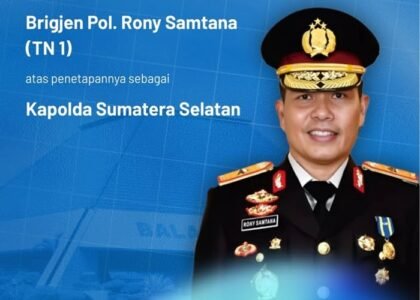 Profil Brigjen Pol Rony Samtana Tarigan, Alumni SMA Taruna Nusantara Seangkatan Letjen TNI Lucky Avianto yang Kini Menjabat Kapolda Sumsel