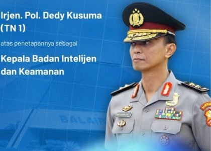 Rekam Jejak Irjen Pol Dedy Kusuma Bakti, Lulusan SMA Taruna Nusantara Angkatan Pertama yang Jabat Kabaintelkam Polri