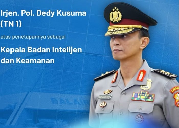 Rekam Jejak Irjen Pol Dedy Kusuma Bakti, Lulusan SMA Taruna Nusantara Angkatan Pertama yang Jabat Kabaintelkam Polri