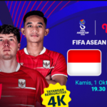 Siaran Langsung Timnas Indonesia vs Bangladesh di FIFA ASEAN Cup 2026, Kick-off Jam 19.30 WIB