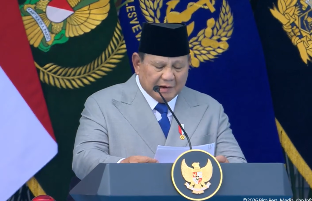 Presiden Prabowo Resmikan 204 Satuan Baru TNI dan 6 Kodam pada HUT ke-81