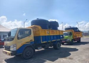 PENUHI KEBUTUHAN DASAR - Unit Hidran Umum yang dikirimkan BWSK NTT ke warga. Kementerian PU menjalankan instruksi Menteri Dody Hanggodo dalam upaya pemenuhan dasar warga terdampak bencana di NTT dengan menghadirkan 2 sumur dalam serta 24 Hidran Umum. Berikut detailnya, Rabu (28/10/2026). OFFICIAL BIRO KOMUNIKASI PUBLIK KEMENTERIAN PU/REPRO