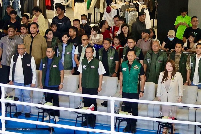 Menko AHY dalam penutupan Kejurnas Tinju Amatir 2026 di Pluit, Jakarta Utara belum lama ini