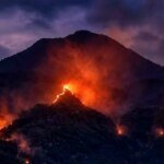 Karhutla Gunung Arjuno Meluas Menuju Singosari, Mengerikan Dekat Permukiman