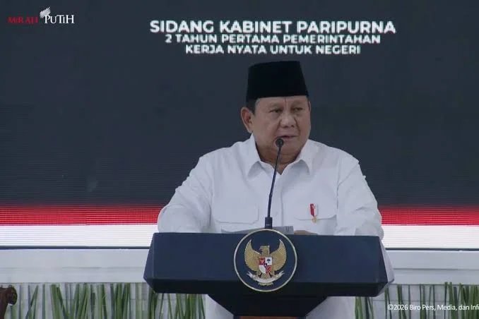 Presiden Prabowo Gelar Sidang Kabinet Paripurna di Istana Rayakan 2 Tahun Pemerintahan